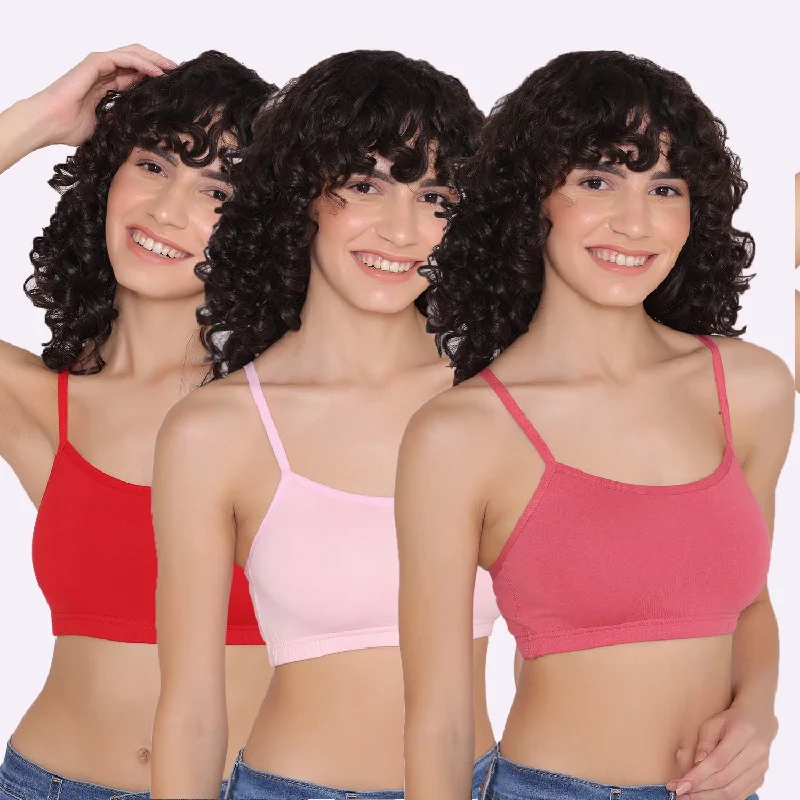 Teenagers Seamless multi-way Bra (Pack of 3)-LISA