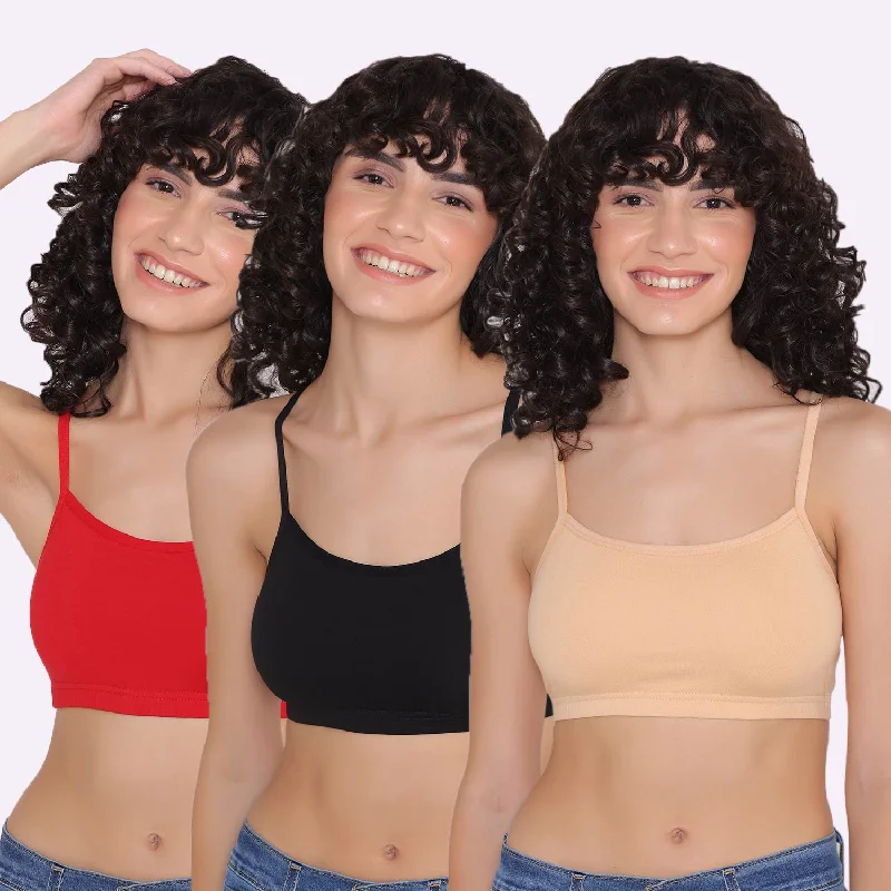 Teenagers Seamless multi-way Bra (Pack of 3)-LISA