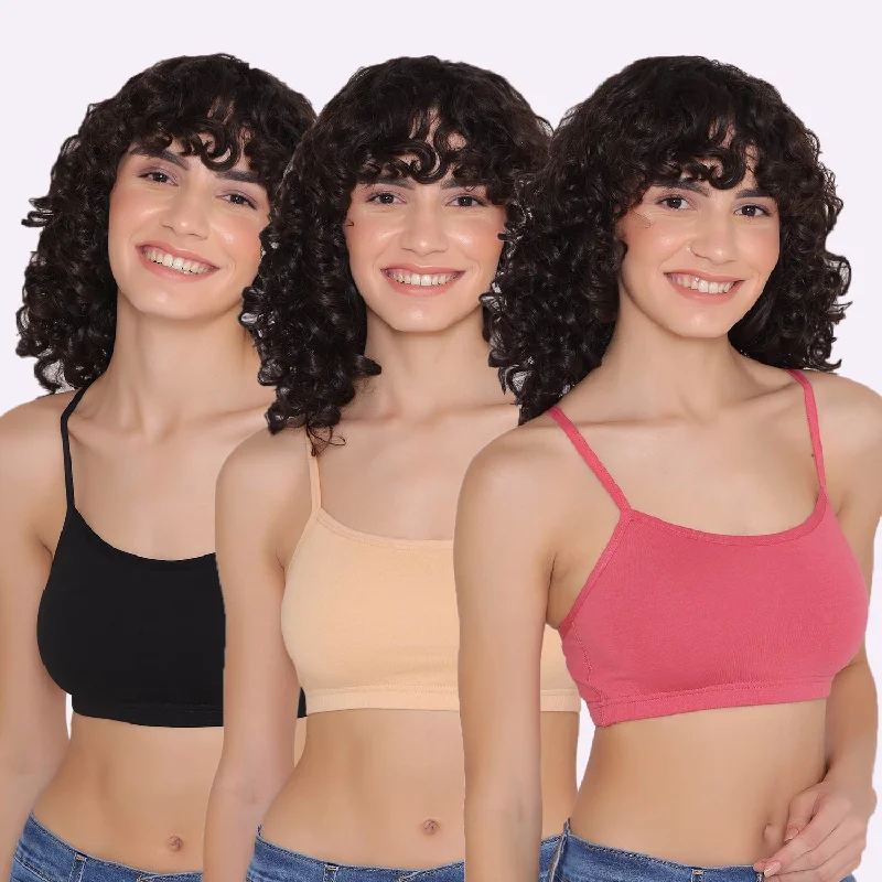 Teenagers Seamless multi-way Bra (Pack of 3)-LISA