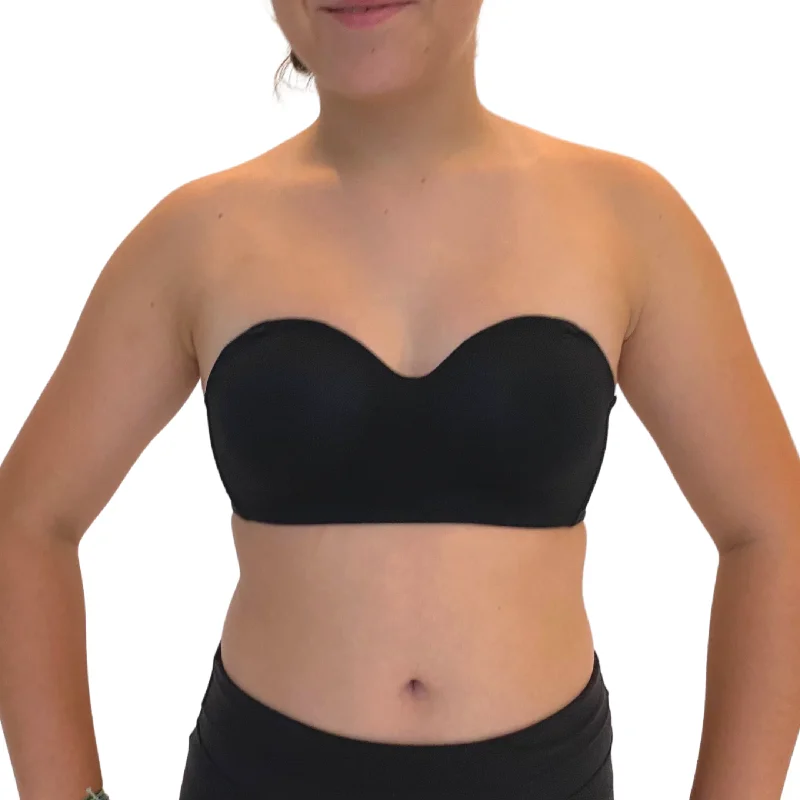 Party Bird, Strapless Cup Bra for Tweens/Teens ~ Black