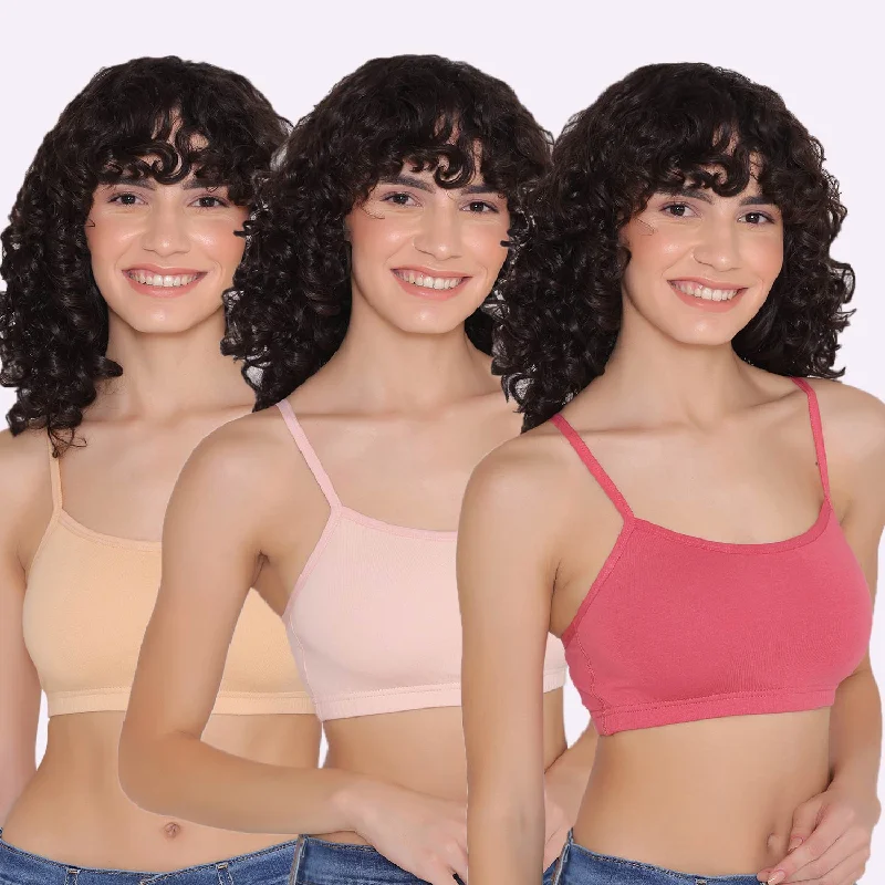 Teenagers Seamless multi-way Bra (Pack of 3)-LISA