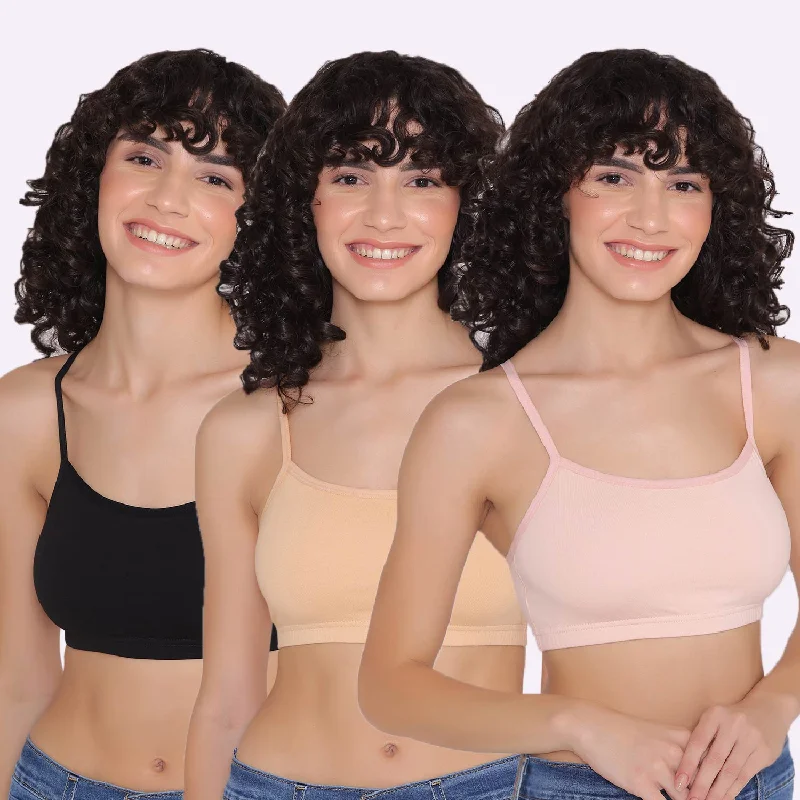 Teenagers Seamless multi-way Bra (Pack of 3)-LISA