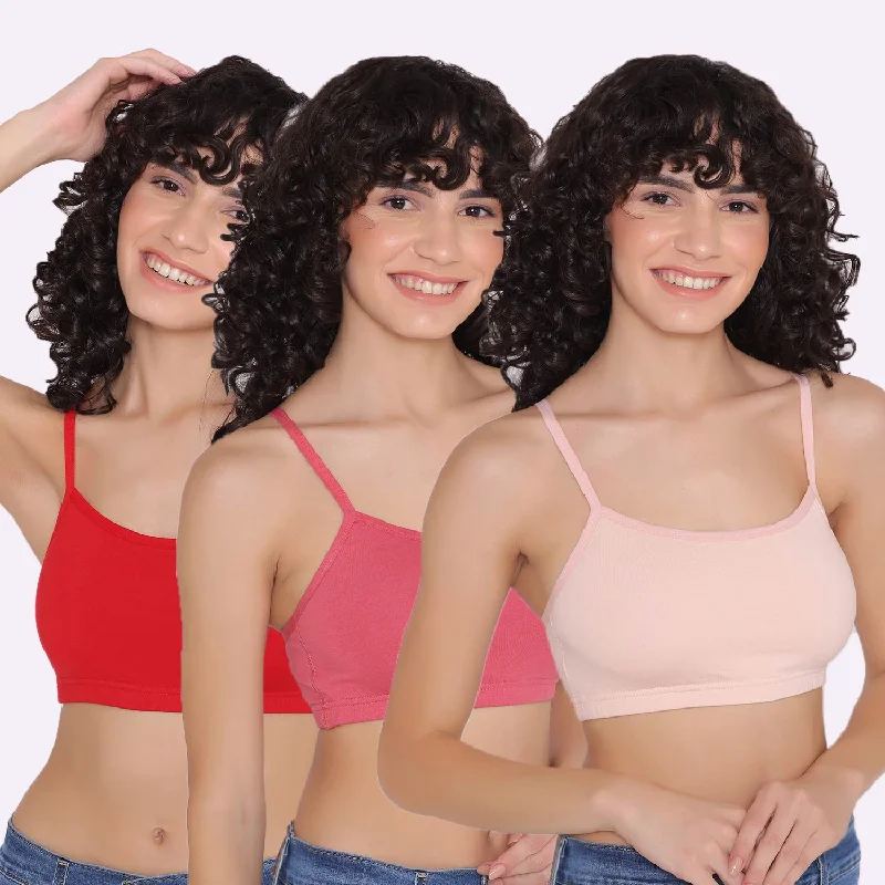 Teenagers Seamless multi-way Bra (Pack of 3)-LISA